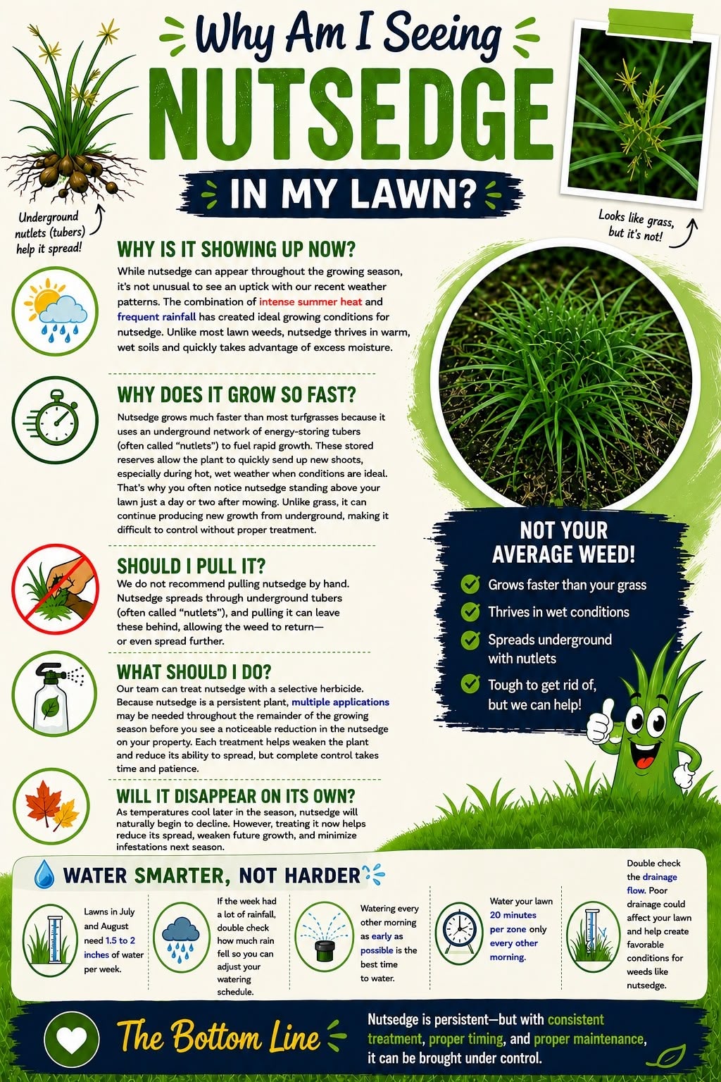 Why Am I Seeing Nutsedge In My Lawn?